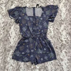 Hot Topic Outlander Floral Romper